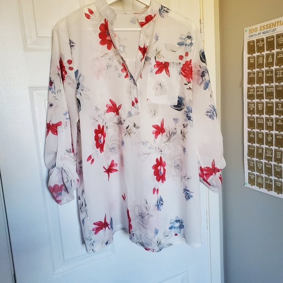 Tops - Semi sheer blouse